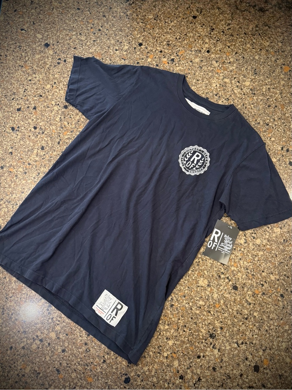 Roots of Fight Core crackled graphic tee. NWT